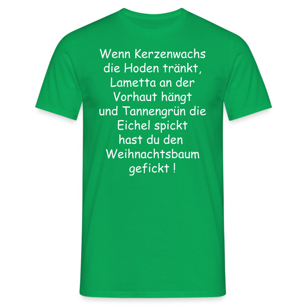 Wenn Kerzenwachs die Hoden tränkt, Lametta an der Vorhaut hängt und Tannengrün die Eichel spickt hast du den  Weihnachtsbaum gefickt ! - Kelly Green