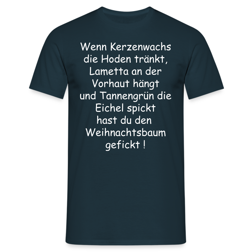 Wenn Kerzenwachs die Hoden tränkt, Lametta an der Vorhaut hängt und Tannengrün die Eichel spickt hast du den  Weihnachtsbaum gefickt ! - Navy