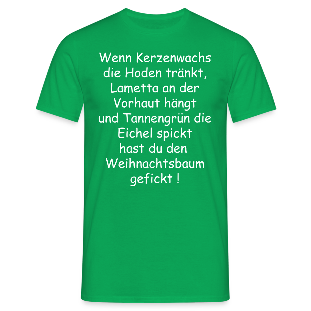Wenn Kerzenwachs die Hoden tränkt, Lametta an der Vorhaut hängt und Tannengrün die Eichel spickt hast du den  Weihnachtsbaum gefickt ! - Kelly Green