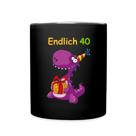 Endlich 40 - Schwarz