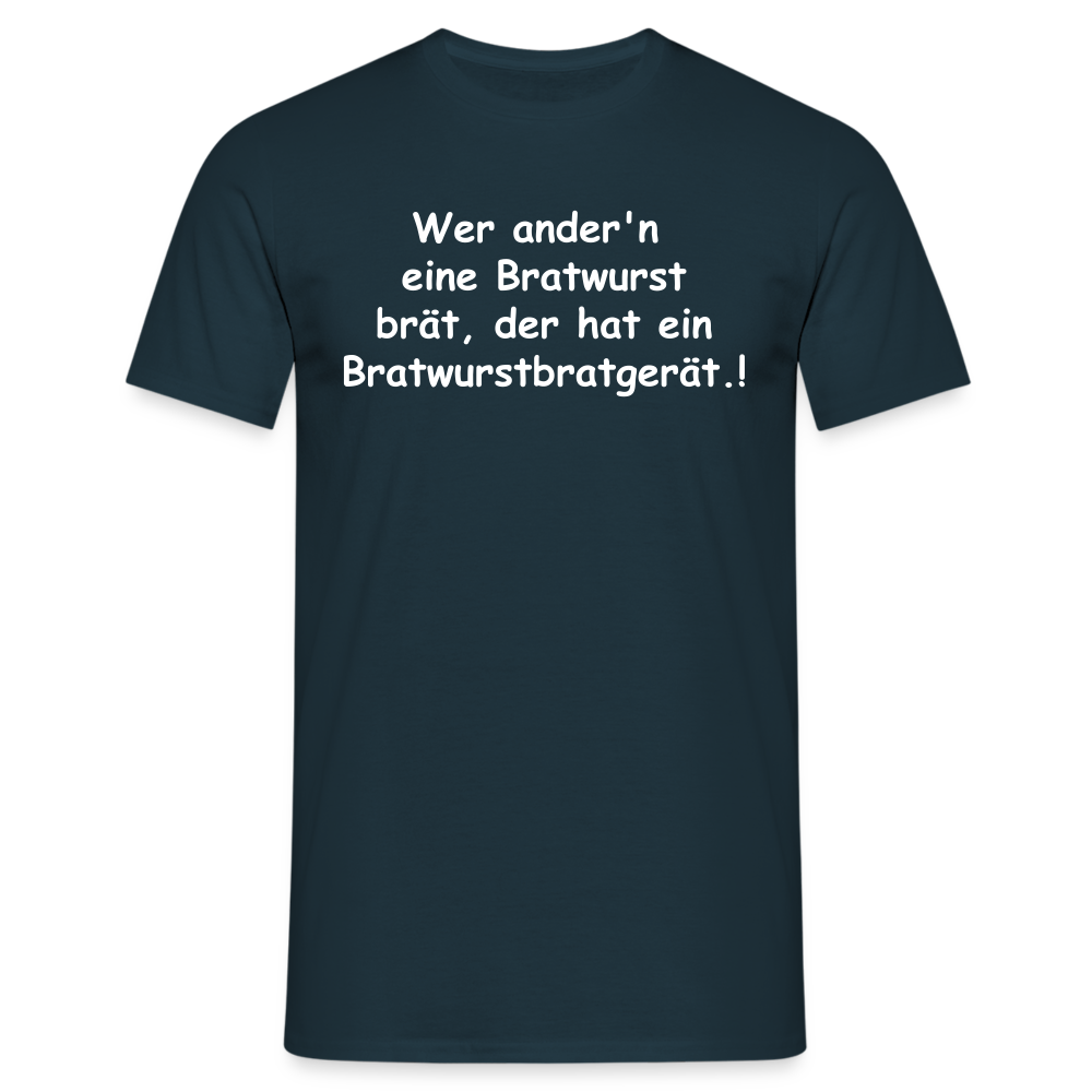 Wer ander'n  eine Bratwurst brät, der hat  ein Bratwurstbratgerät.! - Navy