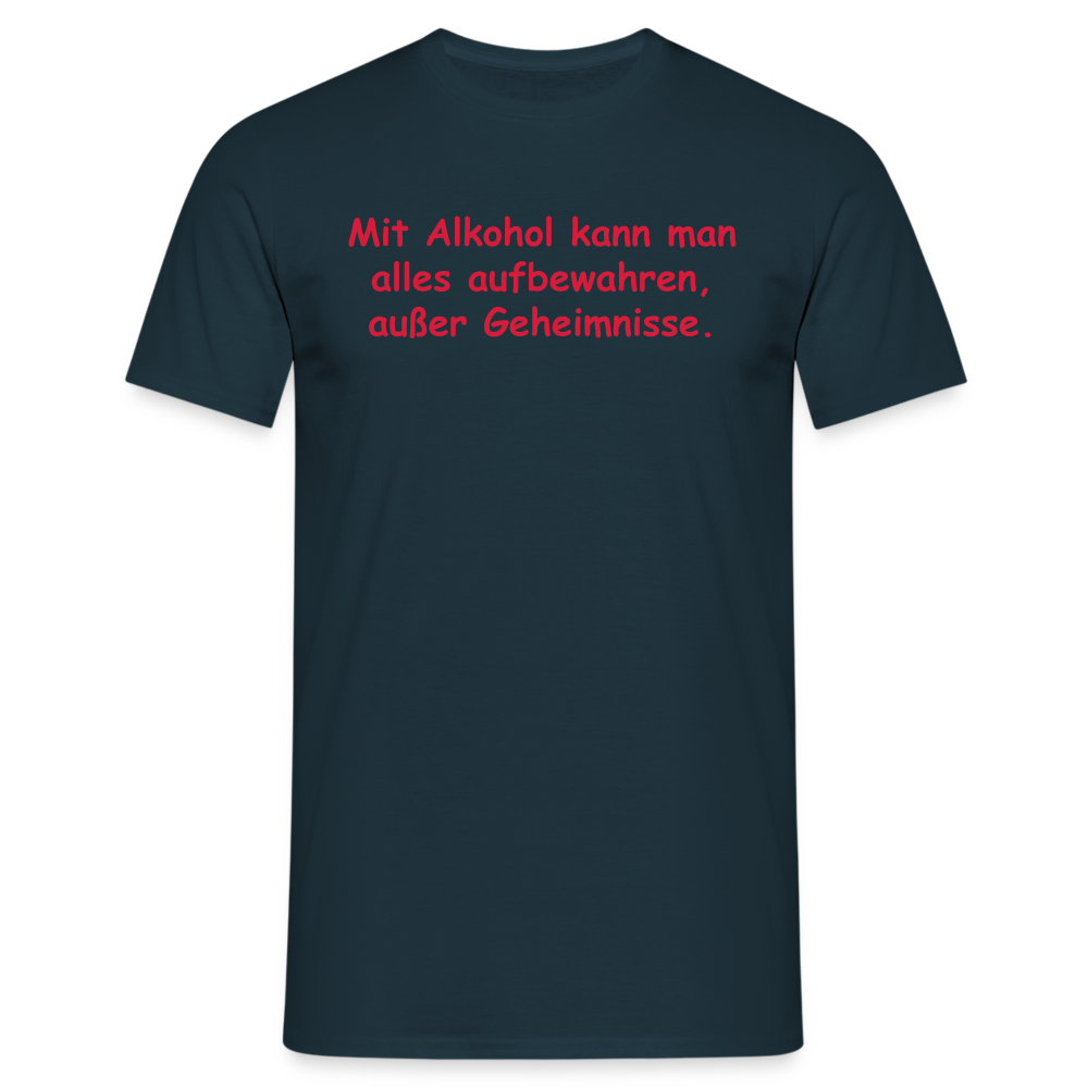Mit Alkohol kann man alles aufbewahren, außer Geheimnisse. - Navy