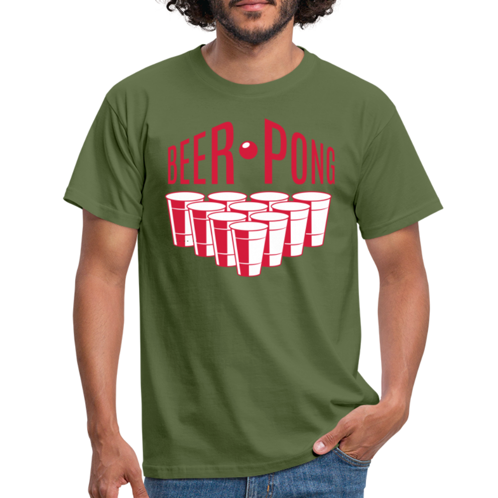 Beer pong logo - Militärgrün