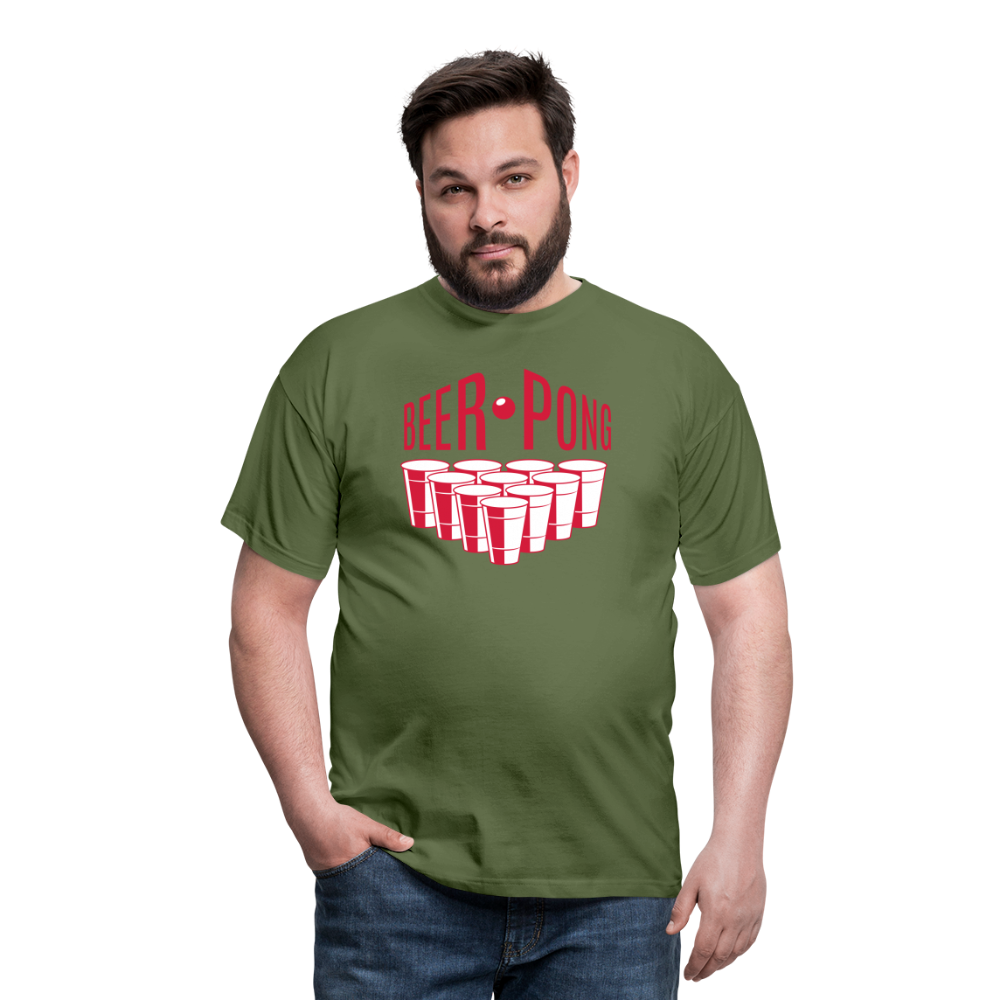 Beer pong logo - Militärgrün