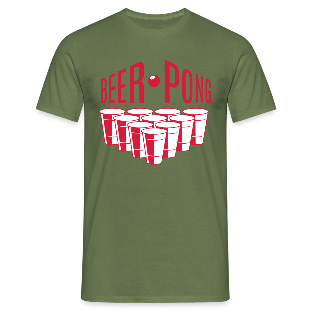 Beer pong logo - Militärgrün