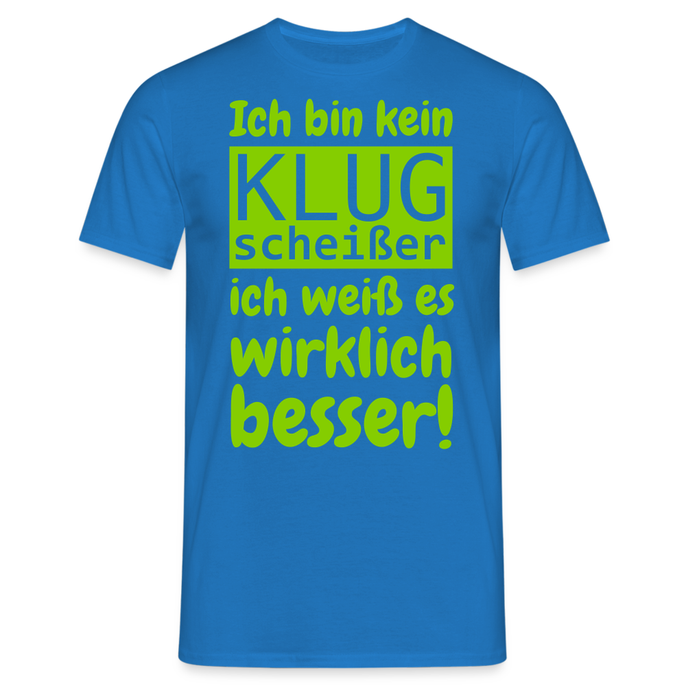 Klugscheißer 3 - Royalblau