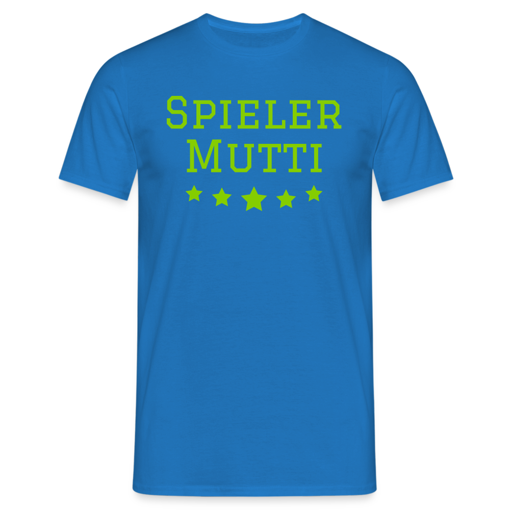 Spieler Mutti - Royalblau