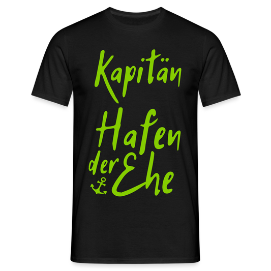 Kapitän Hafen der Ehe - Schwarz