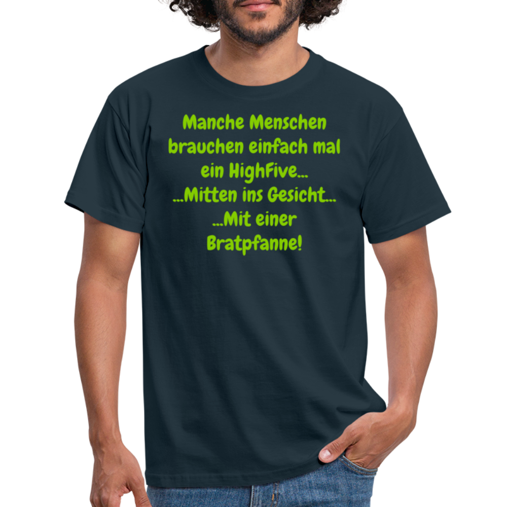 Manche Menschen brauchen einfach mal ein HighFive... ...Mitten ins Gesicht... ...Mit einer Bratpfanne! - Navy