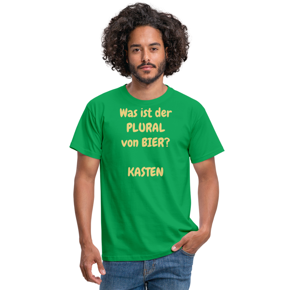 Was ist der PLURAL von BIER?  KASTEN - Kelly Green