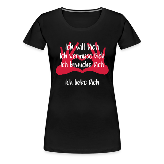 Ich liebe Dich - Schwarz
